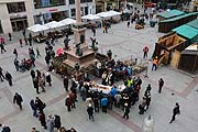 unten werden schon die Buden für den Christkindlmarkt 2017 aufgestellt (ªFoto: Martin Schmitz)